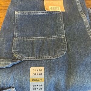 Carhartt Men's Relaxed Fit Blue Denim Pants